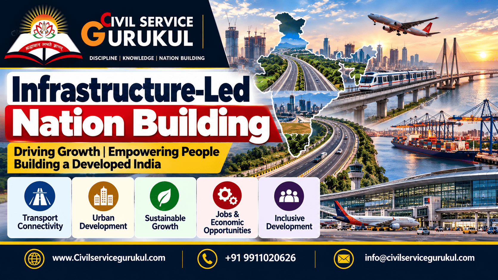 Infrastructure-Led Nation Building: UPSC Notes 2026