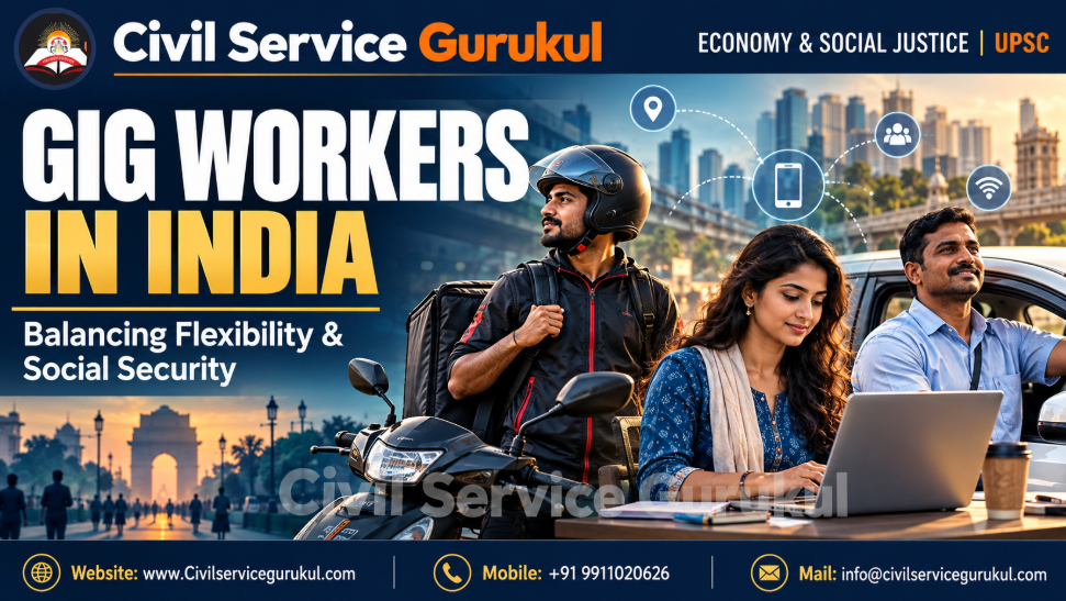 Gig Workers in India: Rights, Challenges & UPSC Notes