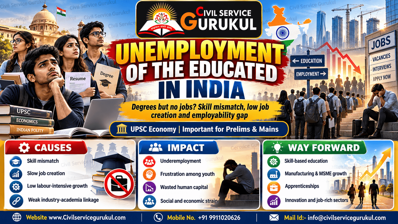 Educated Unemployment in India: UPSC Notes 2027