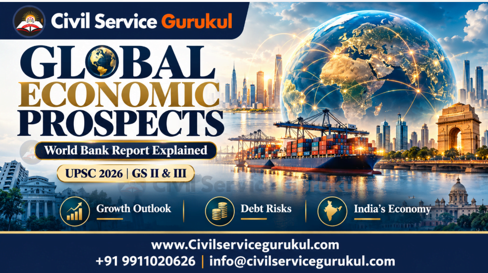 Global Economic Prospects 2026: Growth, Risks and India | Complete UPSC guide