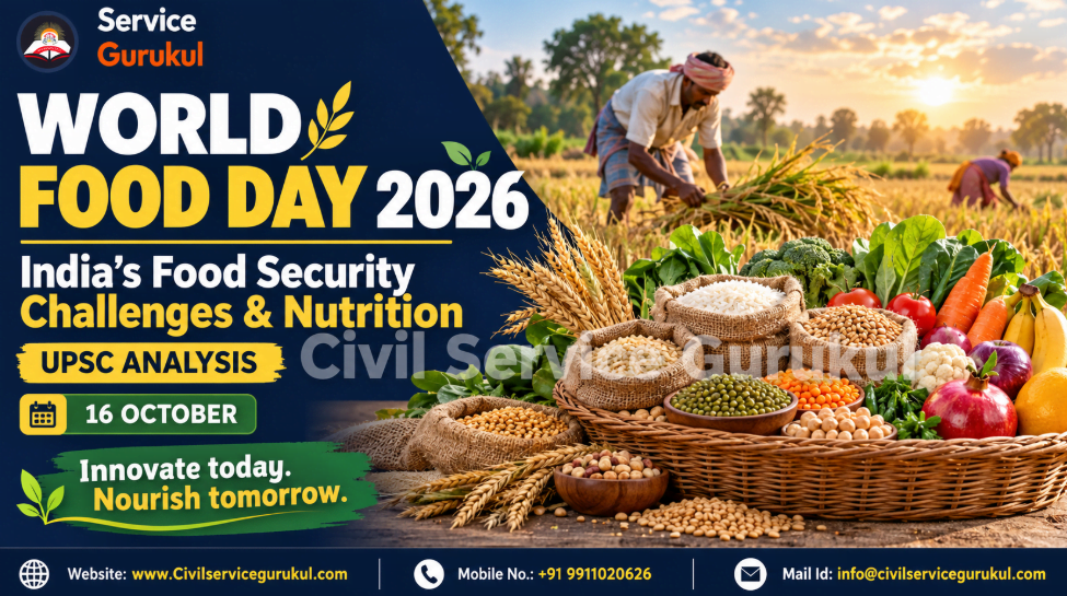 World Food Day 2026: India’s Food Security | UPSC Guide