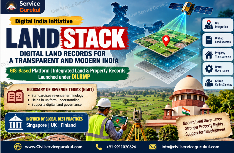 Land Stack & Glossary of Revenue Terms: India's Next Step in Digital Land Governance