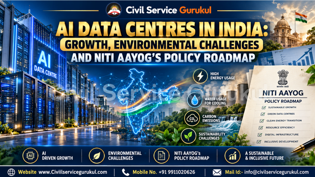 AI Data Centres in India: Challenges & NITI Aayog Roadmap | CSG