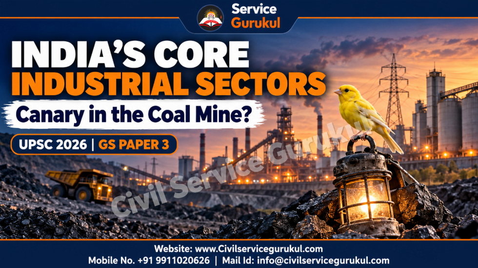 India’s Core Sectors: Growth or Warning? UPSC 2026 Explained