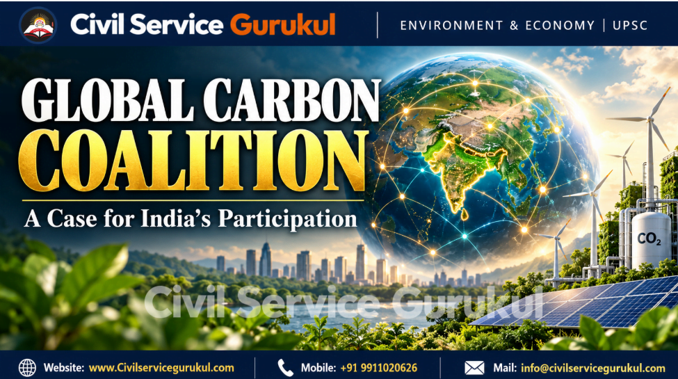 Global Carbon Coalition: Why India Should Engage | UPSC