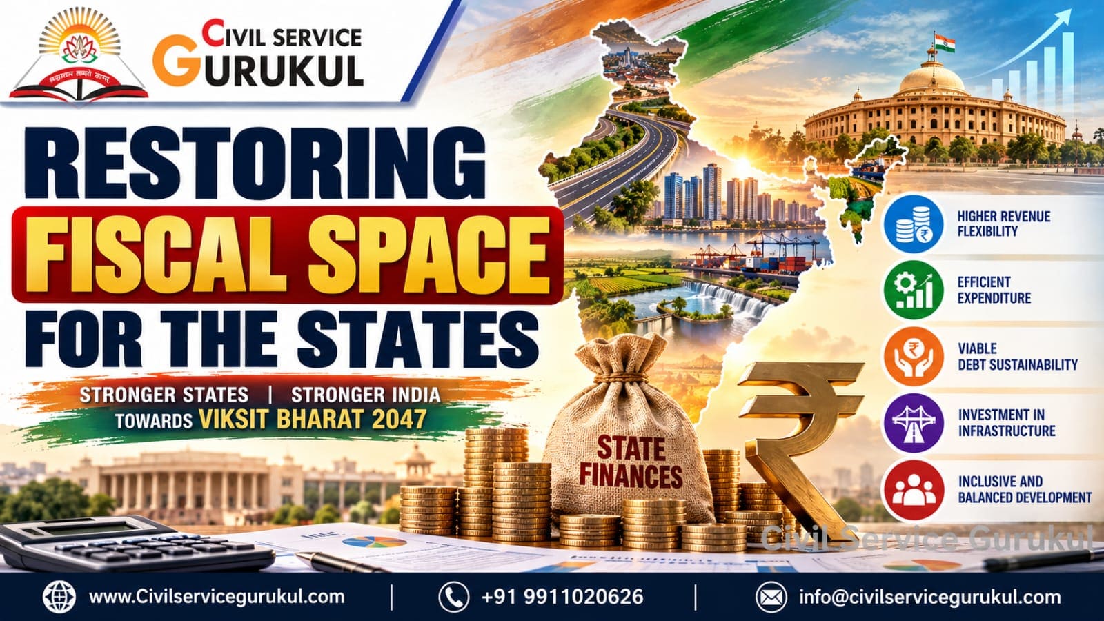 State Fiscal Space in India – UPSC Mains 2027